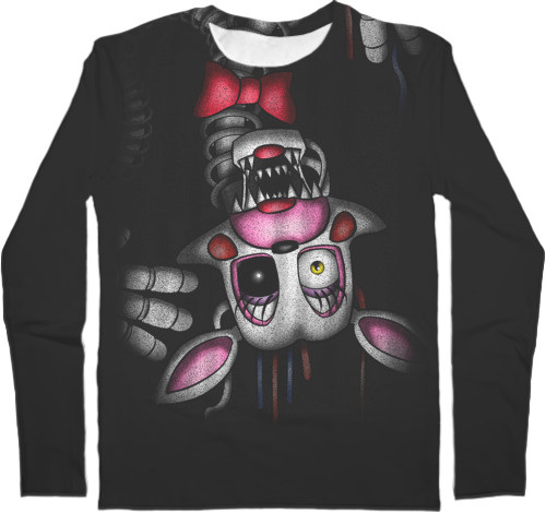 Men's Longsleeve Shirt 3D - FNAF [13] - Mfest