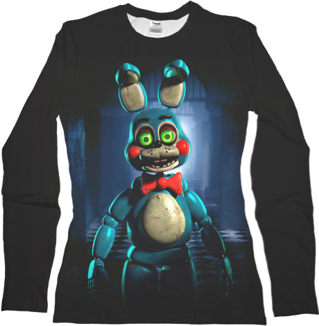 Футболка з Довгим Рукавом Жіноча 3D - FNAF [10] - Mfest