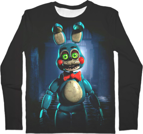 Футболка з Довгим Рукавом Чоловіча 3D - FNAF [10] - Mfest