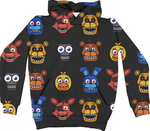 Five Nights at Freddy's - Hoodie 3D Unisex - FNAF [9] - Mfest