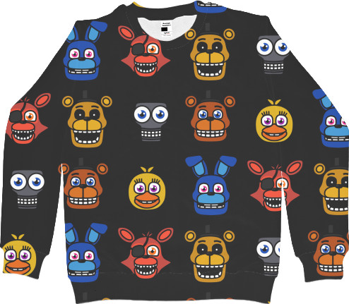 Five Nights at Freddy's - Sweatshirt 3D Male - FNAF [9] - Mfest