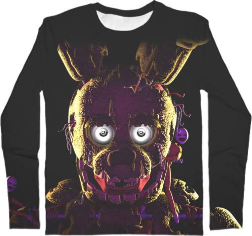 Kids' Longsleeve Shirt 3D - FNAF [11]  - Mfest