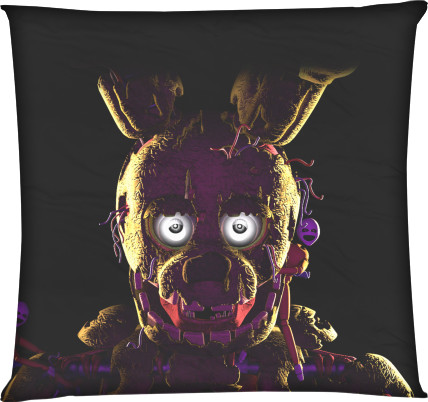 Square Throw Pillow - FNAF [11]  - Mfest