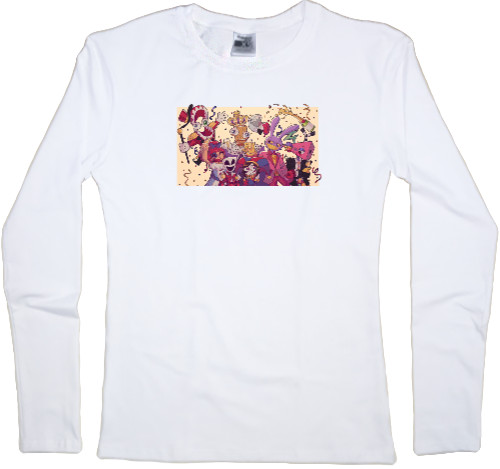 Women's Longsleeve Shirt - Amazing circus team - Mfest