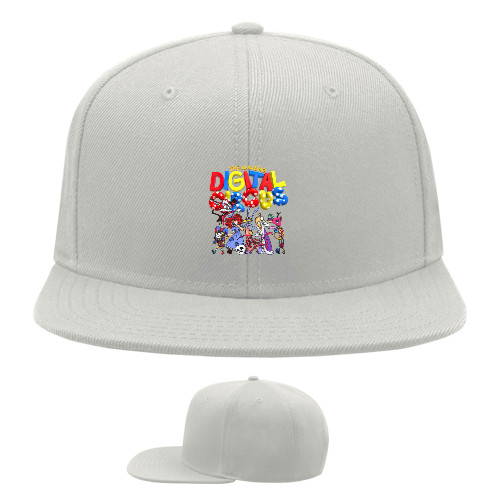 Snapback Baseball Cap - The Amazing Digital Circus - Mfest