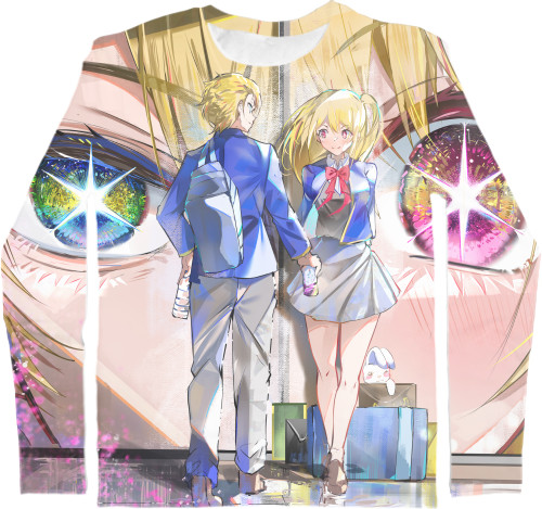 Kids' Longsleeve Shirt 3D - Oshi no Ko  - Mfest