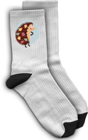 Socks - Cute hedgehog - Mfest