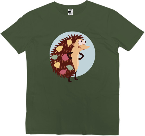 Men’s Premium T-Shirt - Cute hedgehog - Mfest