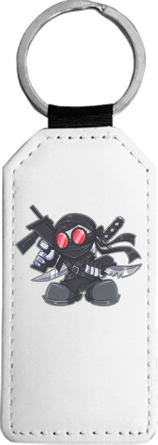 Rectangular Keychain - Hank Madness Combat  - Mfest