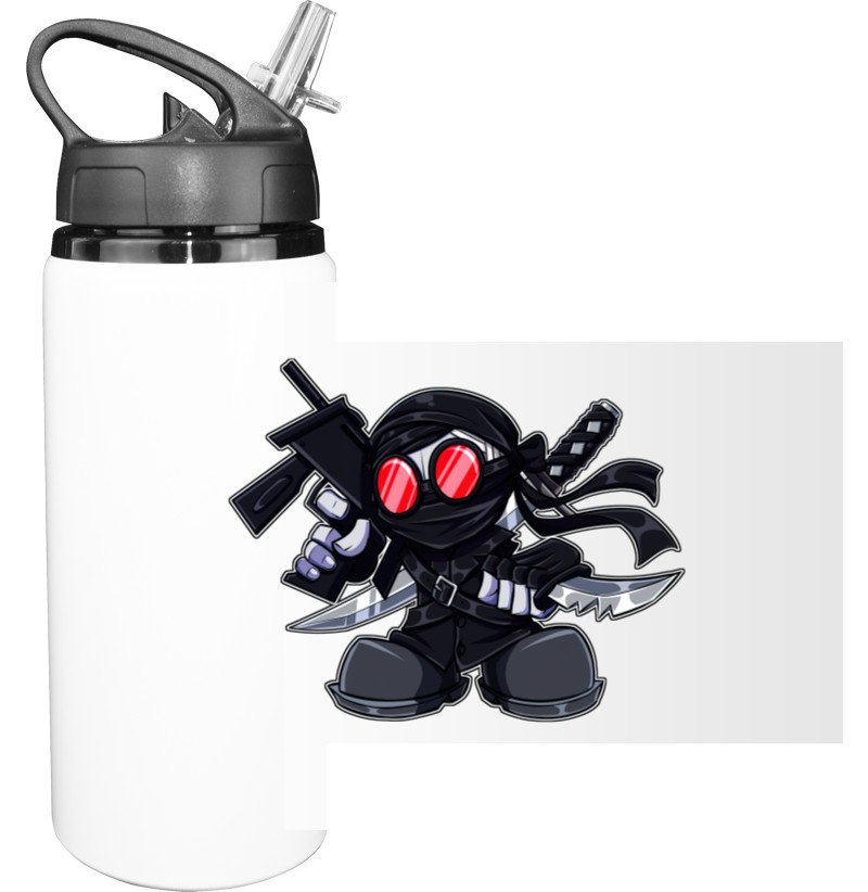 Sport Water Bottle - Hank Madness Combat  - Mfest