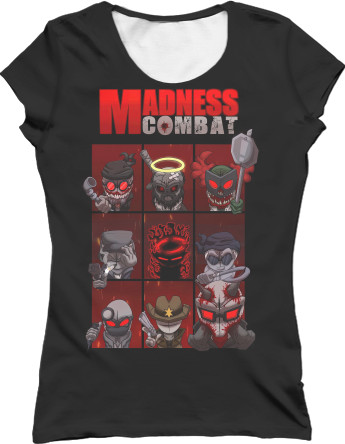 Women's T-Shirt 3D - Madness combat - Mfest