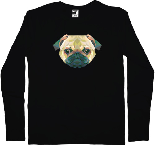 Men's Longsleeve Shirt - Pug - Mfest