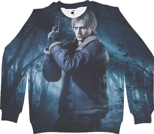 Men's Sweatshirt 3D - Resident Evil 4 - Mfest