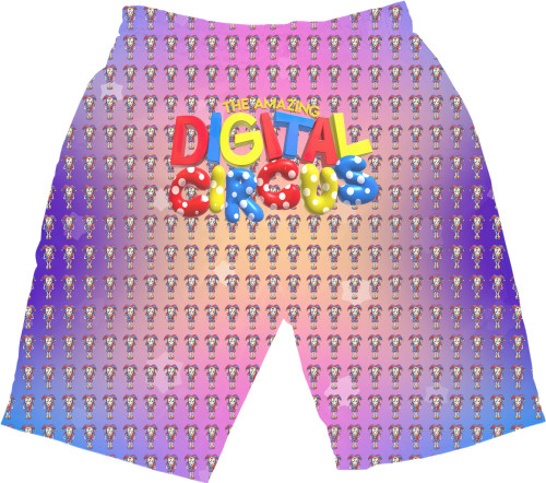 Men's Shorts 3D - Digital Circus - Mfest