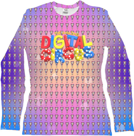 Women's Longsleeve Shirt 3D - Digital Circus - Mfest