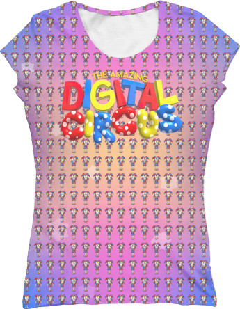 Women's T-Shirt 3D - Digital Circus - Mfest