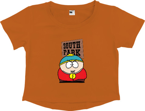 Women's Cropped Premium T-Shirt - South park Сartman - Mfest