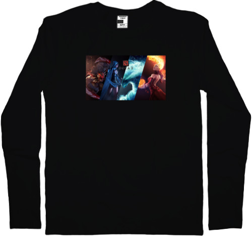 Men's Longsleeve Shirt - Dota 2 - Mfest