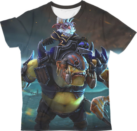 Man's T-shirt 3D - Alchemist on Orc Dota 2 - Mfest