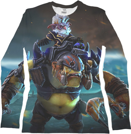 Dota - Longsleeve 3D Female - Alchemist on Orc Dota 2 - Mfest