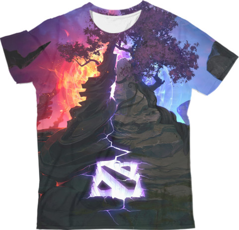 Man's T-shirt 3D - Dota 2 - Mfest