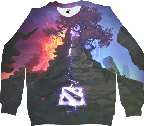 Women's Sweatshirt 3D - Dota 2 - Mfest