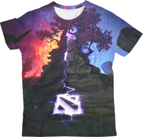 Kids' T-Shirt 3D - Dota 2 - Mfest