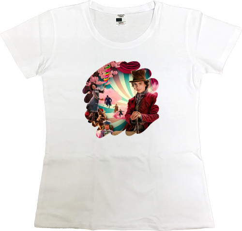 Women's Premium T-Shirt - Wonka - Mfest