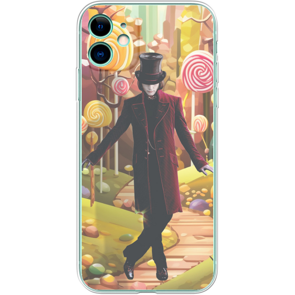 Чохол iPhone - Willy Wonka Candy - Mfest