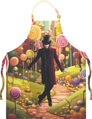 Light Apron - Willy Wonka Candy - Mfest