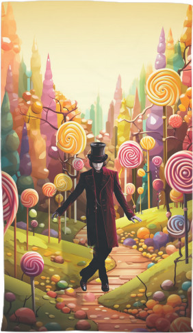 Рушник 3D - Willy Wonka Candy - Mfest