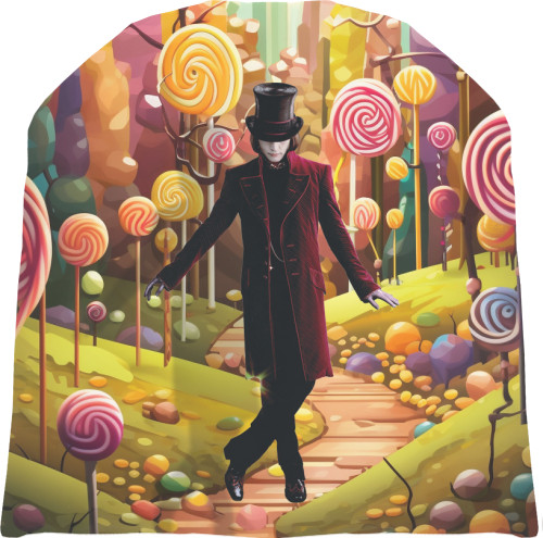 Hat 3D - Willy Wonka Candy - Mfest