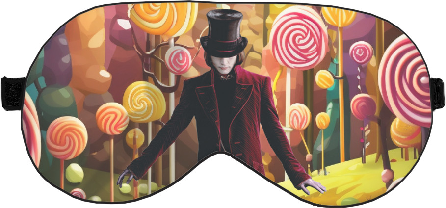 Sleep Mask 3D - Willy Wonka Candy - Mfest