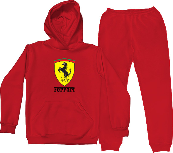 Костюм спортивный Мужской - Ferrari logo 2 - Mfest