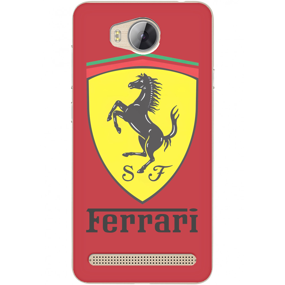 Чехол Huawei - Ferrari logo 2 - Mfest