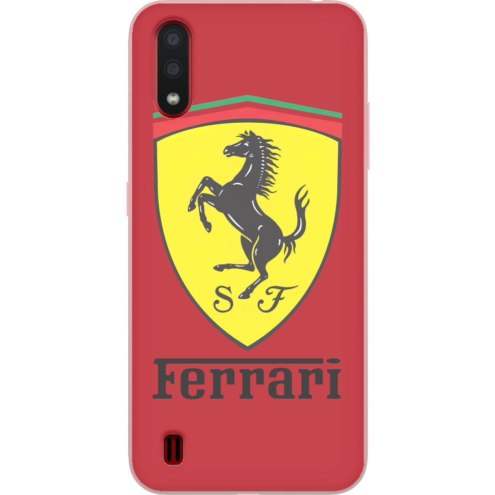 Чехол Samsung - Ferrari logo 2 - Mfest