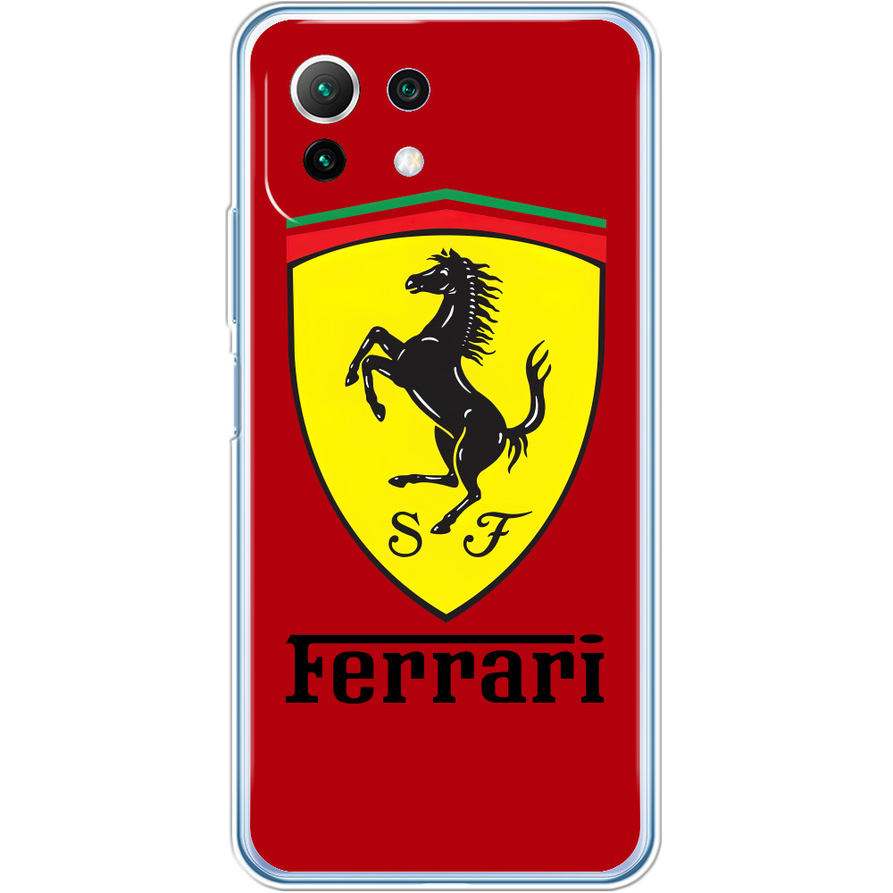 Чехол Xiaomi - Ferrari logo 2 - Mfest