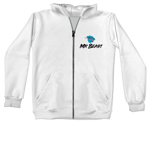 Unisex Zip-through Hoodie - MrBeast - Mfest