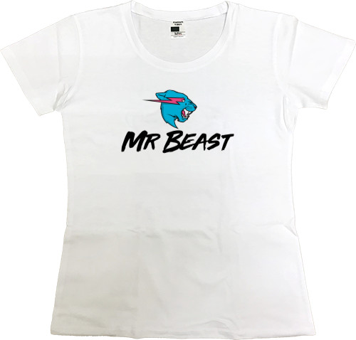 Women's Premium T-Shirt - MrBeast - Mfest