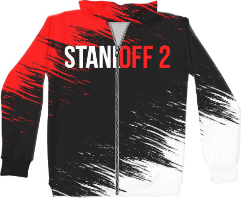 Unisex Zip-through Hoodie 3D - STANDOFF 2 [3] - Mfest