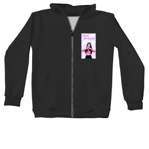 Kids' Zip-through Hoodie -  Kim Jisoo  - Mfest