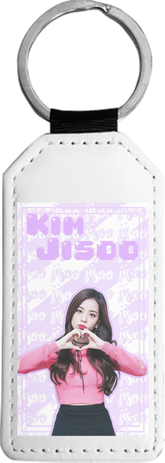 Blackpink - Keychain rectangular -  Kim Jisoo  - Mfest