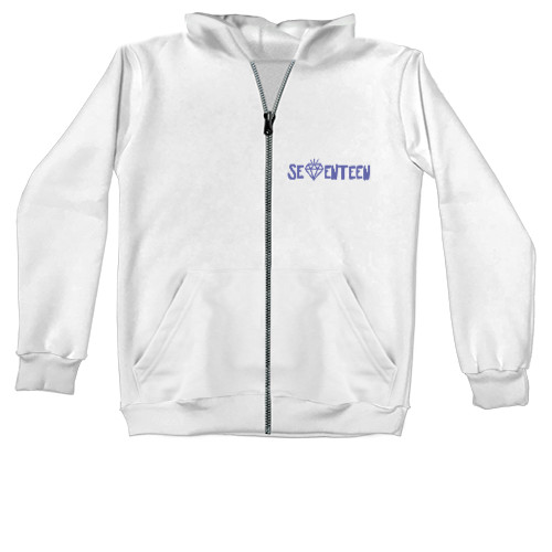 Kids' Zip-through Hoodie - Seventeen - Mfest