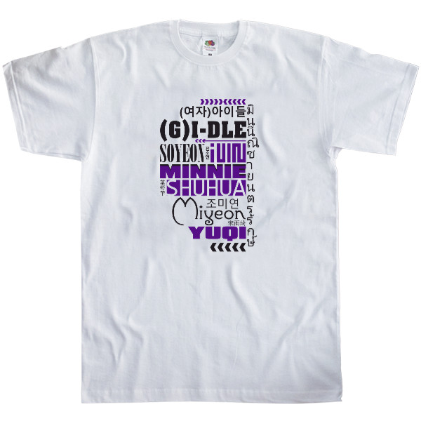 Men's T-Shirt Fruit of the loom - (G)I-DLE - Mfest