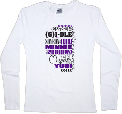 Women's Longsleeve Shirt - (G)I-DLE - Mfest