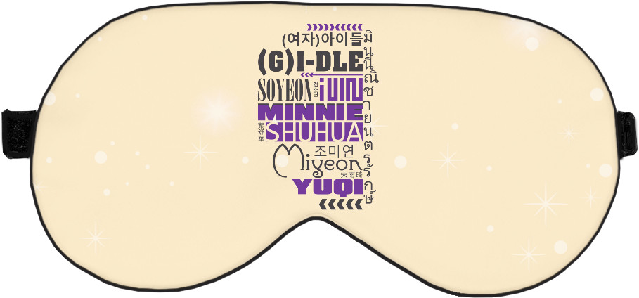 Sleep Mask 3D - (G)I-DLE - Mfest