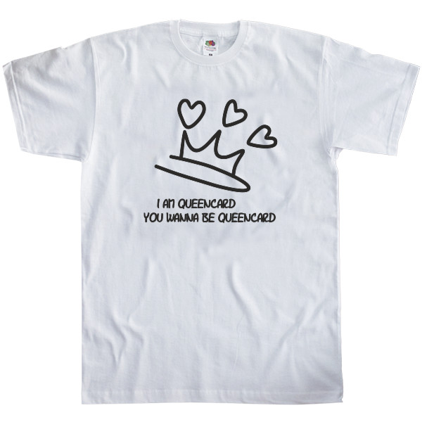 (G)I-dle - T-shirt Classic Kids Fruit of the loom - (G)I-DLE queencard - Mfest