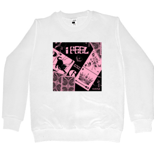 Men’s Premium Sweatshirt - (G)I-DLE queencard 2 - Mfest