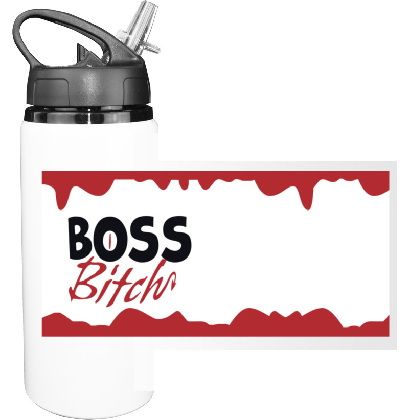 Sport Water Bottle - Boss Bitch - Mfest