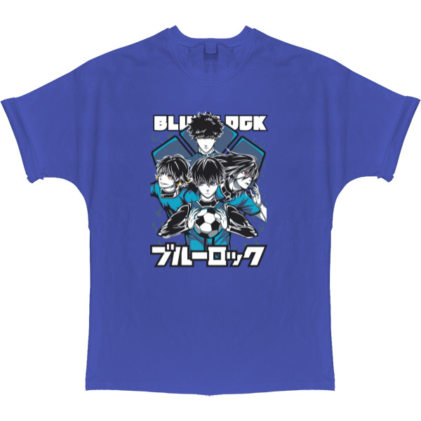 T-shirt Oversize - Blue Lock - Mfest